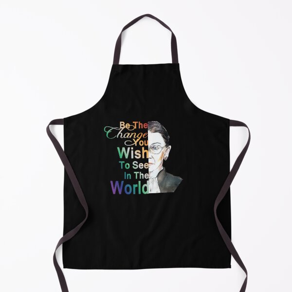 Item preview, Ruth Bader Ginsburg RBG Be The Change In The World designed and sold by Brigitte98.