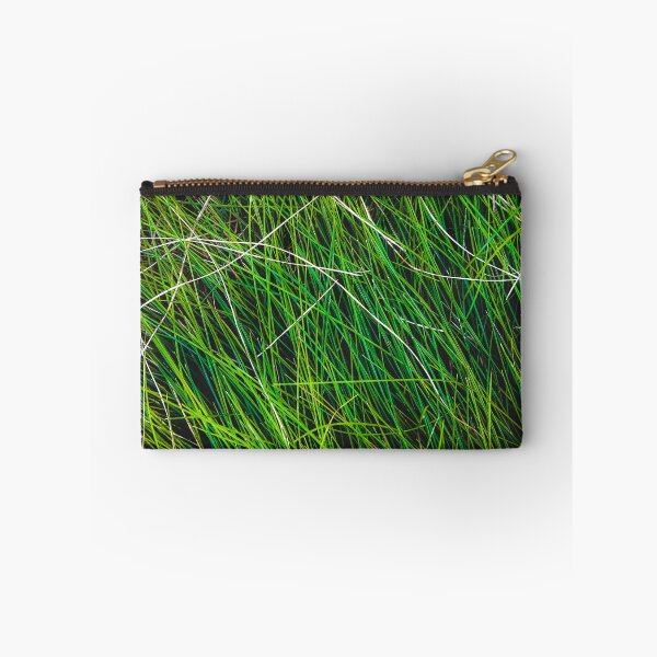 Item preview, closeup green grass field texture abstract background designed and sold by Mrvell.