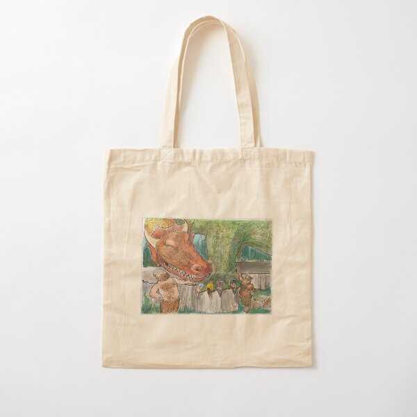 Dragon Day Spa Cotton Tote Bag
