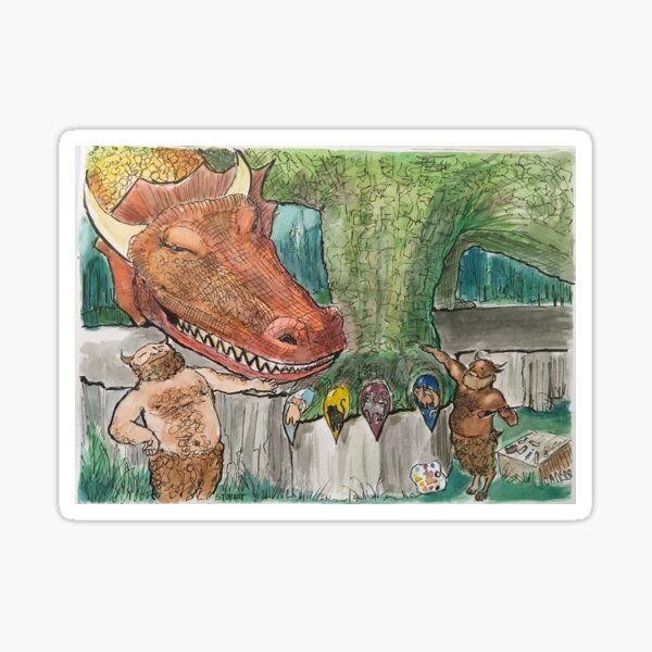 Dragon Day Spa Sticker