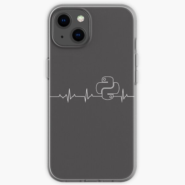 I'm a Programmer, I have a Python Heartbeat iPhone Soft Case