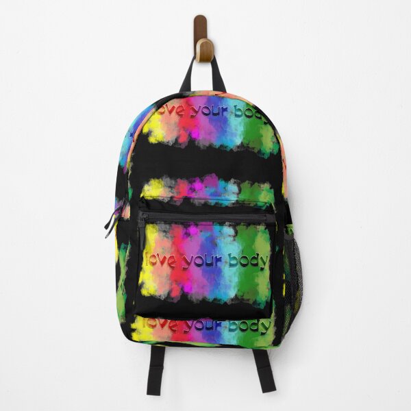 Item preview, Love your body - Love your body with rainbow colors designed and sold by Nicole Bleck.