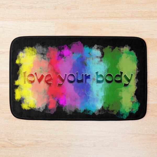 Item preview, Love your body - Love your body with rainbow colors designed and sold by Nicole Bleck.