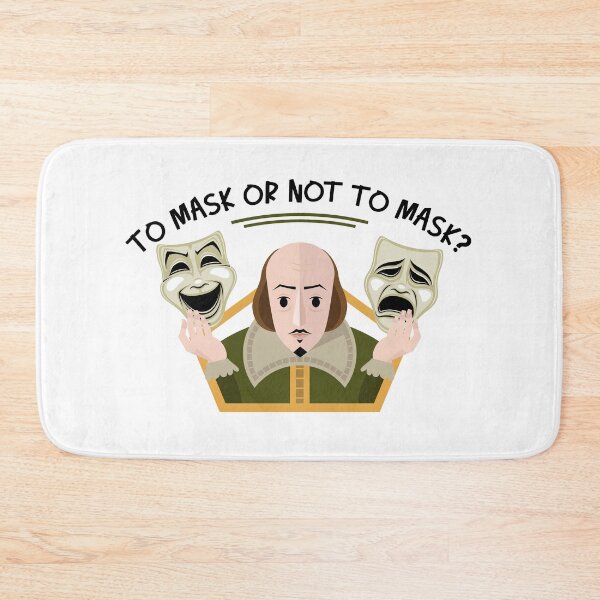 Item preview, William Shakespeare Face Mask | Theater Drama Masks designed and sold by Maria Garcia.