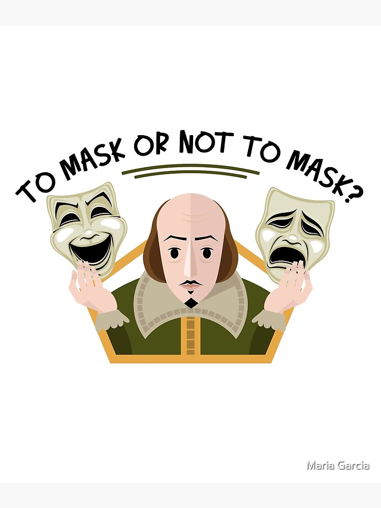 Shakespeare Card Mask