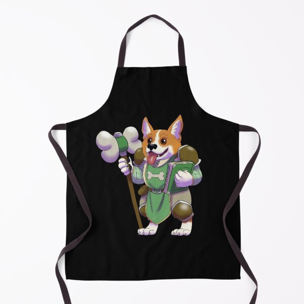 Item preview, D&D Doggo - Corgi Cleric designed and sold by Burning Bee Illustration.