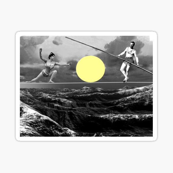 High Wire Ball Sticker