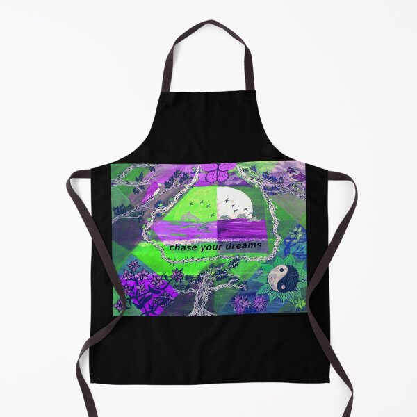 Item preview, looking out stained glass/green / Chase your dreams designed and sold by Deanne-Bossell.