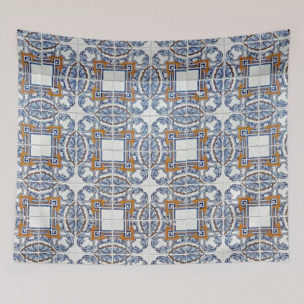 Item preview, Portuguese vintage azulejo glazed tiles designed and sold by am-mantilla2156.