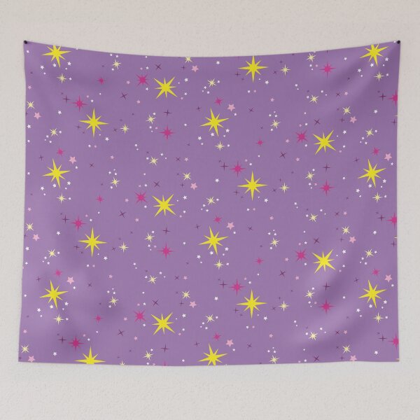Item preview, Estrella pequeña rosada y amarilla estalla en púrpura designed and sold by Lauren Heuer.