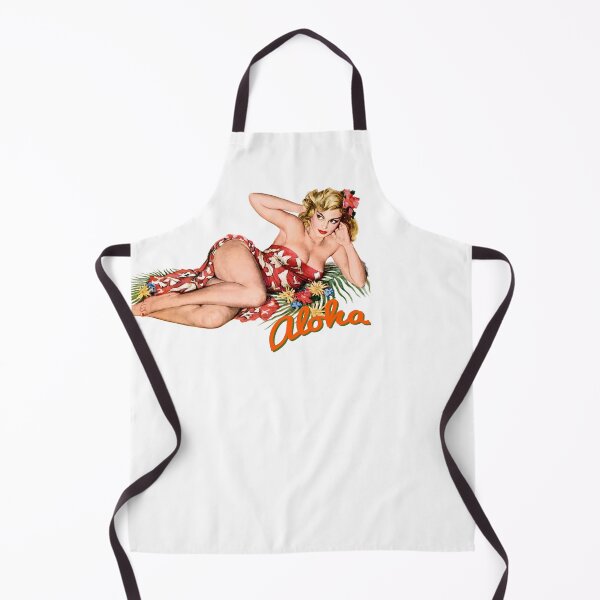 Item preview, Aloha Island Blonde Pinup Girl designed and sold by headpossum.