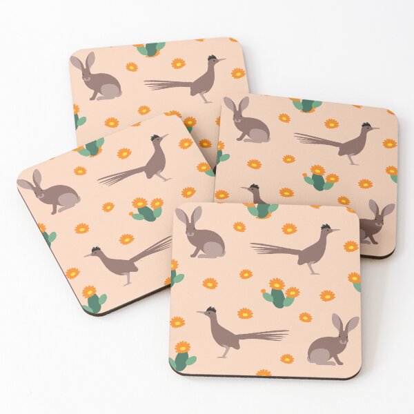 Item preview, Desert Rabbits and Roadrunners designed and sold by nadyanadya.