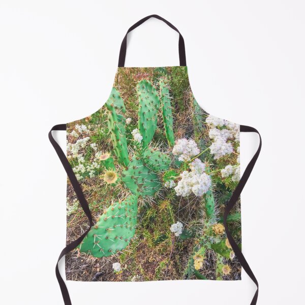 Item preview, green cactus with blooming white flowers designed and sold by Mrvell.