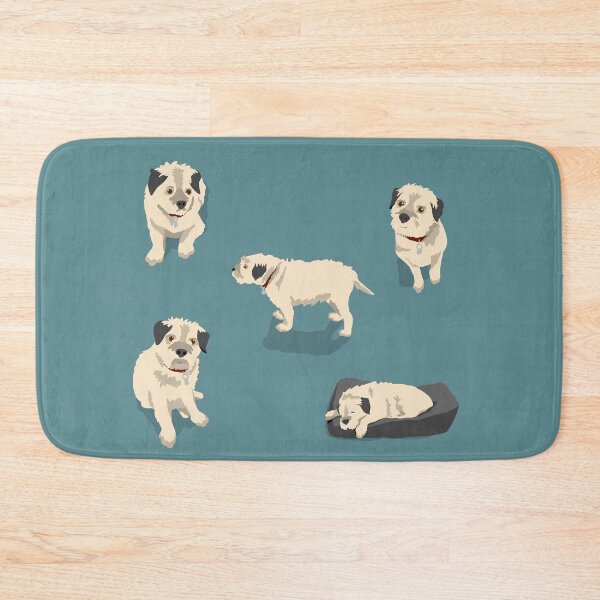 Item preview, Border Terrier Pattern designed and sold by Tilly Scribbles.