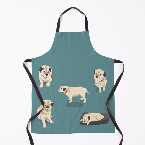 Item preview, Border Terrier Pattern designed and sold by Tilly Scribbles.