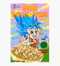 super saiyan stars Photographic Print