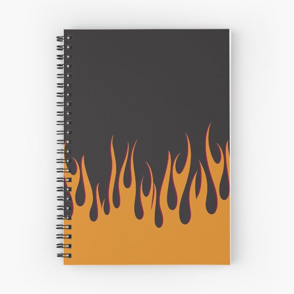 Item preview, Orange Flames on Black designed and sold by beezymurphy.