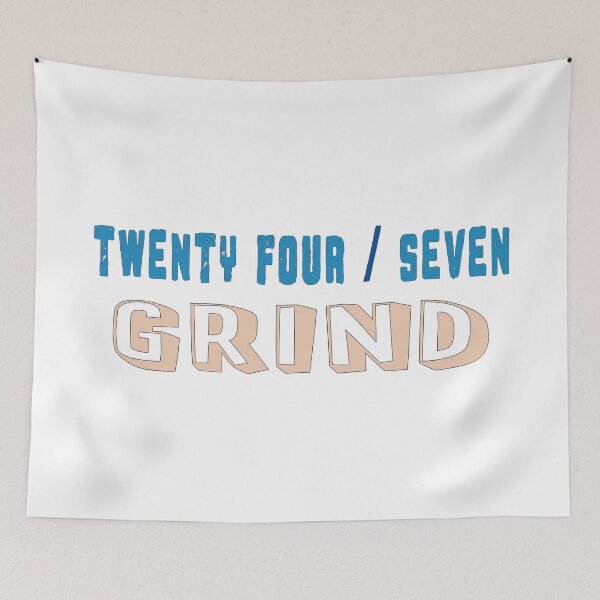 Item preview, Grind all day 24 7 'coz Greatness can't be stopped. designed and sold by Bees-Honey-Gift.