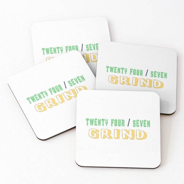Item preview, Grind all day 24 7 'coz Greatness can't be stopped. designed and sold by Bees-Honey-Gift.