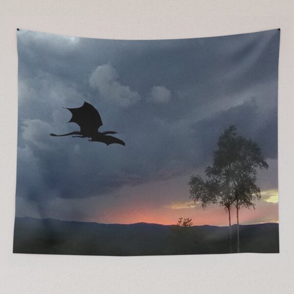 Item preview, dragons night out designed and sold by BellsPainting.