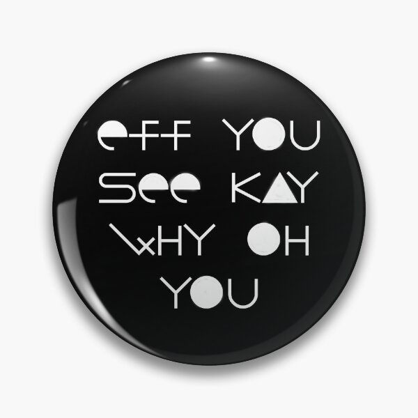 Item preview, Eff you see kay why oh you designed and sold by IdumeoSevilla.