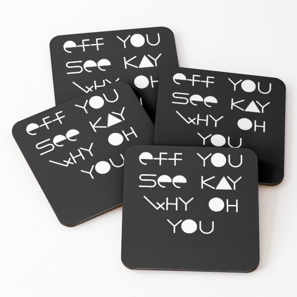 Item preview, Eff you see kay why oh you designed and sold by IdumeoSevilla.