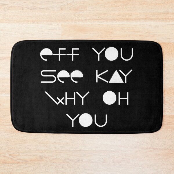 Item preview, Eff you see kay why oh you designed and sold by IdumeoSevilla.