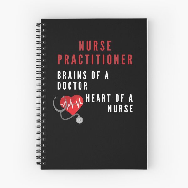 Item preview, Nurse Practitioner Gifts - Brains of a Doctor Heart of a Nurse designed and sold by WUOdesigns.