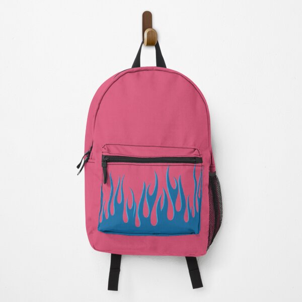 Item preview, Blue Flames on Pink designed and sold by beezymurphy.
