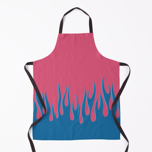 Item preview, Blue Flames on Pink designed and sold by beezymurphy.