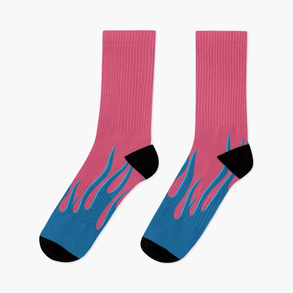 Item preview, Blue Flames on Pink designed and sold by beezymurphy.