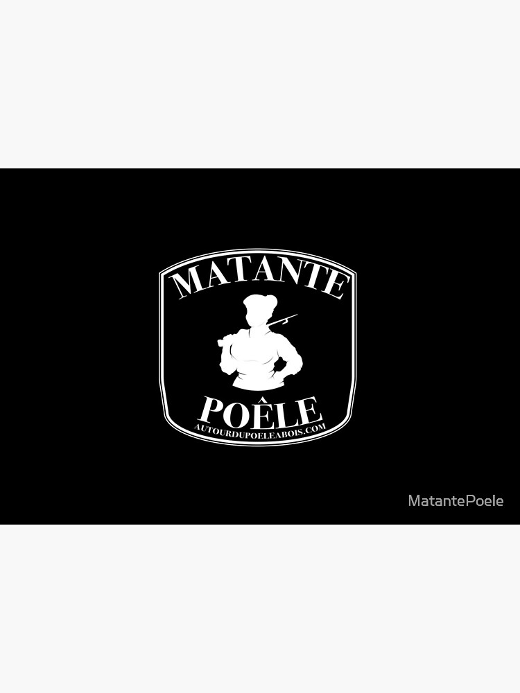 « Matante Poêle (blanc) » par MatantePoele