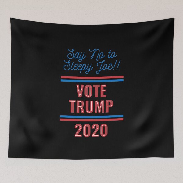 Item preview, Say No to Sleepy Joe Vote Trump 2020 designed and sold by Gsallicat.