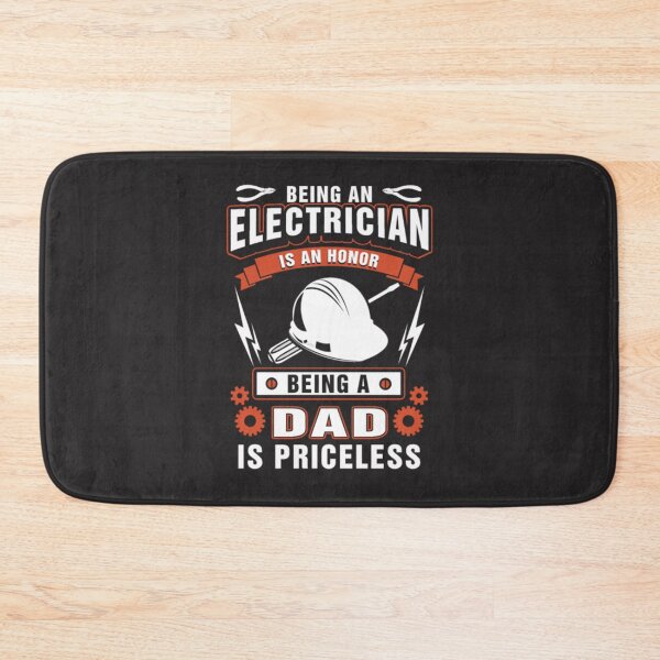 Item preview, Being an Electrician is an honor Being a Dad is Priceless designed and sold by GeniusDesignArt.