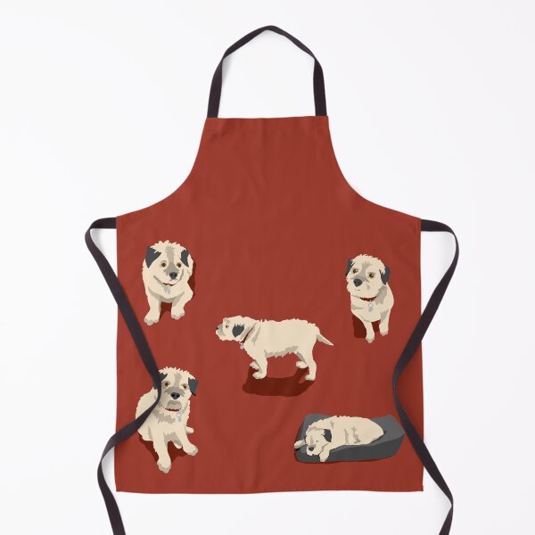 Item preview, Border Terrier Pattern designed and sold by Tilly Scribbles.