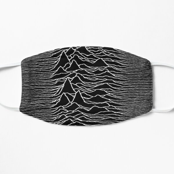 Zig Zag Lines Flat Mask