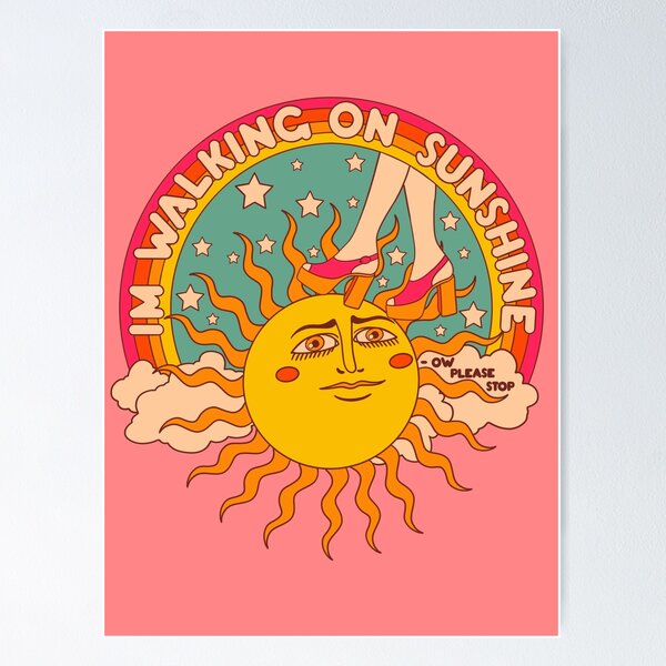 Walking Redbubble by on Poster Sale Audrey for Herbertson sunshine\
