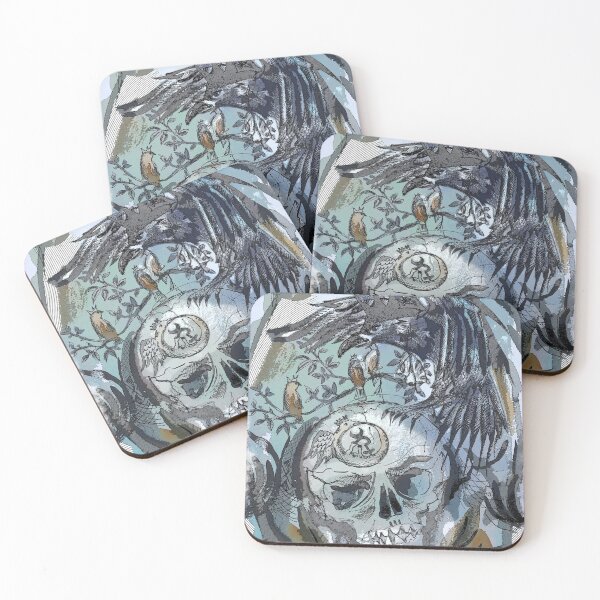 Item preview, Skull and Raven king designed and sold by fishtower.