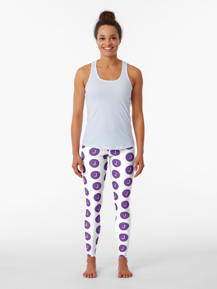 Letter J Google Default Profile Picture Funny Tiktok Trend Leggings By Imty Redbubble