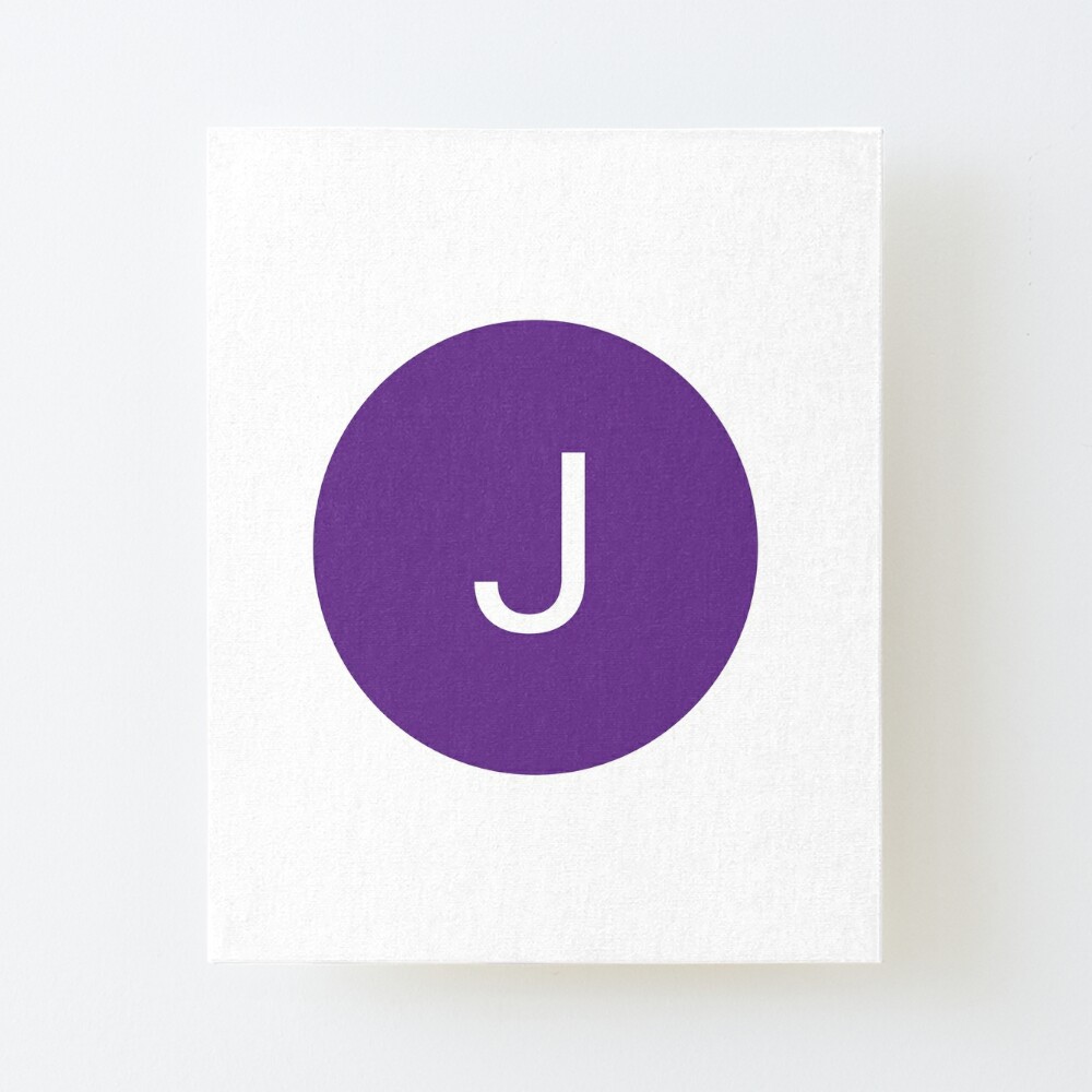 Letter J Google Default Profile Picture Funny Tiktok Trend Art Board Print By Imty Redbubble