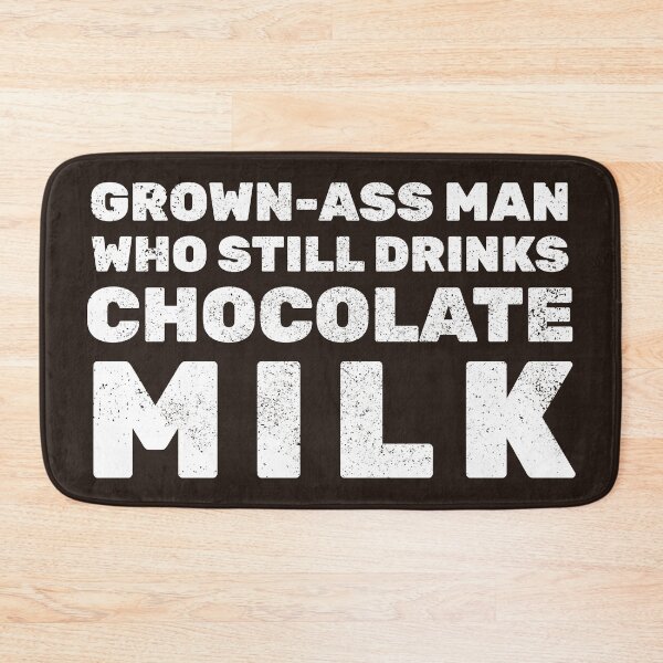 Item preview, Men Chocolate Milk Drinker designed and sold by Creatively Torn.