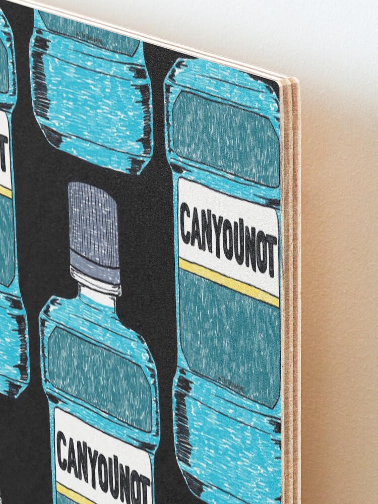 Alternate view of Can You Not Mounted Print