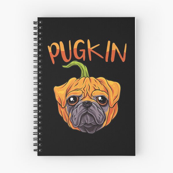 Item preview, Pugkin Funny Pumpkin & Pug Dog Halloween Pet Lover designed and sold by ManishDayal.