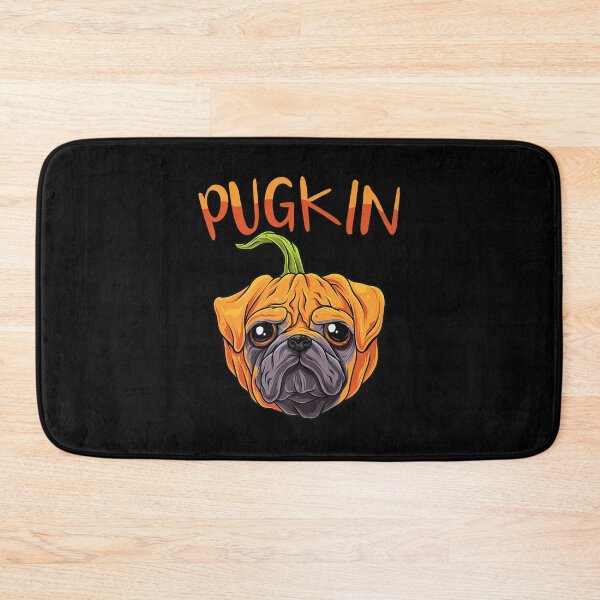 Item preview, Pugkin Funny Pumpkin & Pug Dog Halloween Pet Lover designed and sold by ManishDayal.