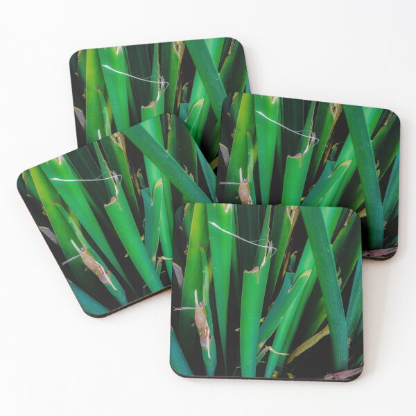 Item preview, closeup green leaves texture designed and sold by Mrvell.