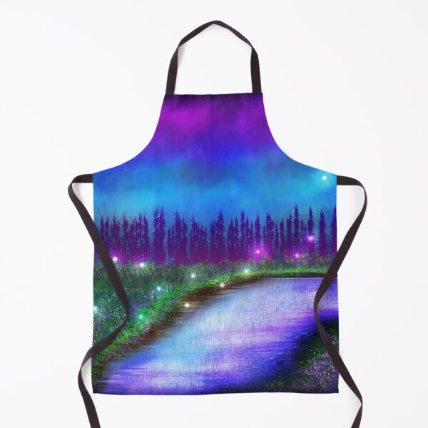 Item preview, Magical Field of Flowers with a Lake designed and sold by SereneAmity.