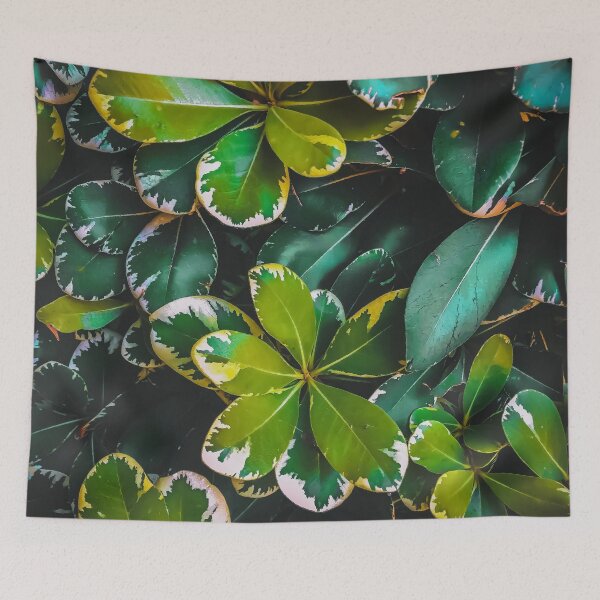 Item preview, green leaves plant texture background designed and sold by Mrvell.
