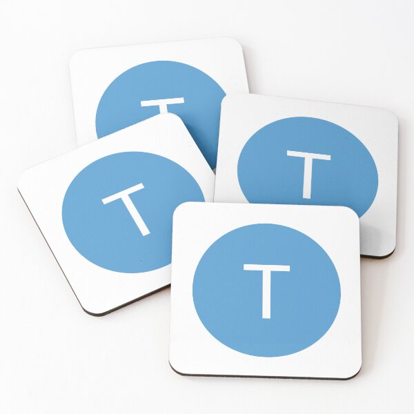Item preview, Letter T Google Default Profile Picture Funny TikTok Trend designed and sold by ImTy.