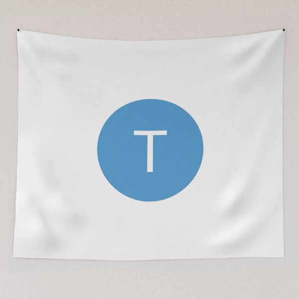 Item preview, Letter T Google Default Profile Picture Funny TikTok Trend designed and sold by ImTy.