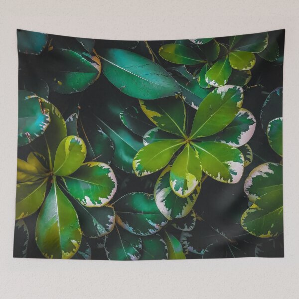 Item preview, closeup green leaves texture background designed and sold by Mrvell.